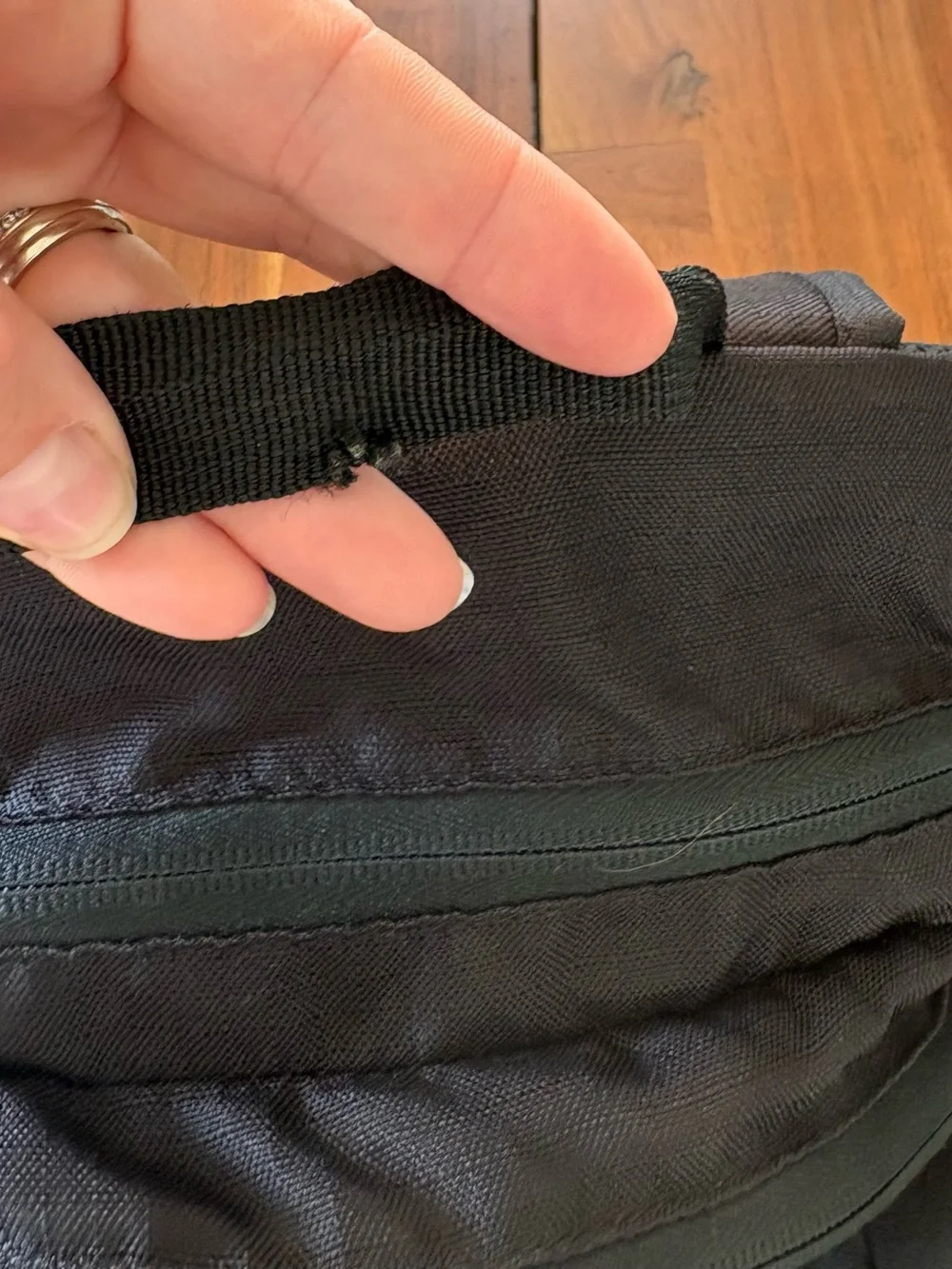 Fox Black Men's Backpack with Logo
